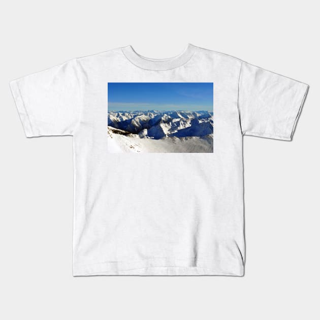 Hochgurgl Obergurgl Tirol Austrian Alps Austria Kids T-Shirt by Andy Evans Photos